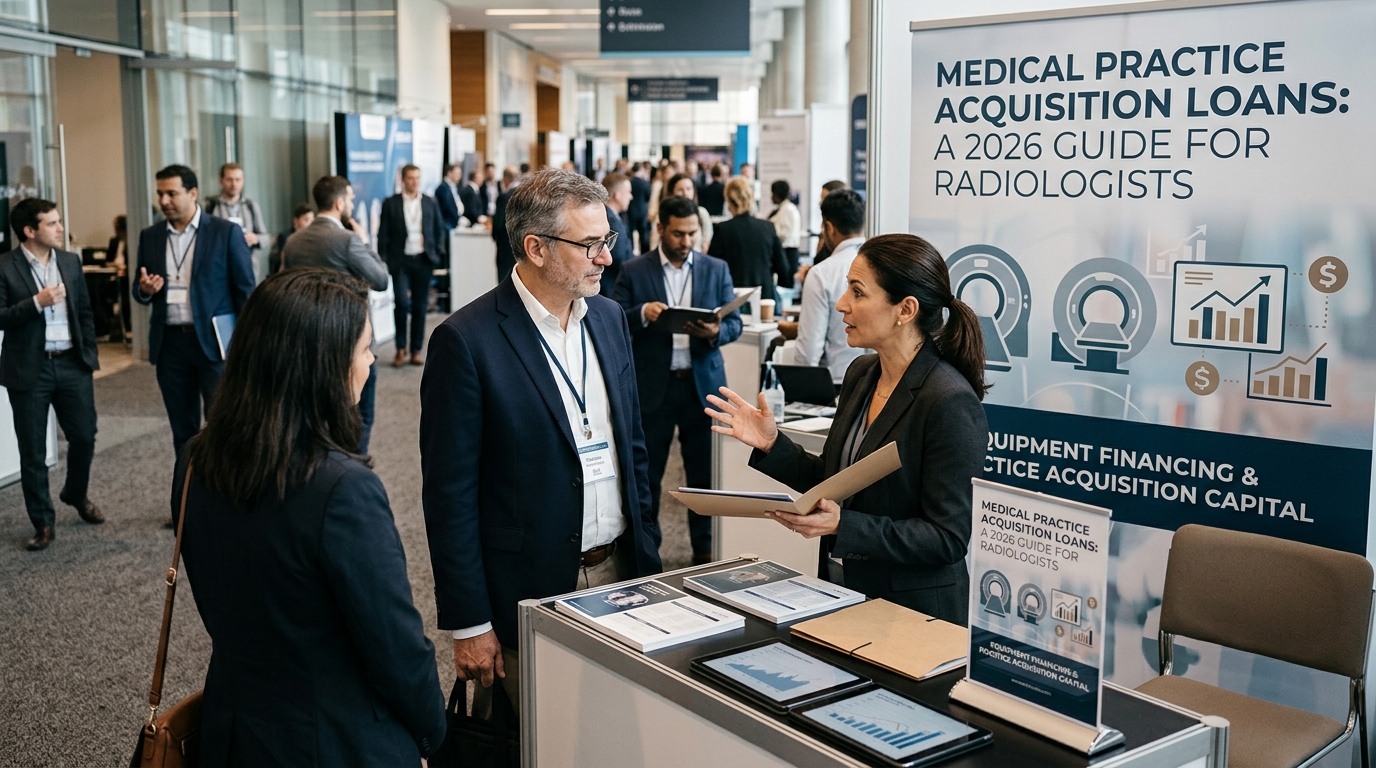 Illustration: Medical Practice Acquisition Loans: A 2026 Guide for Radiologists